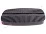 Brake Pedal Pad.  For power brakes or automatic transmissions.  4-3/4 wide X 2-3/4 long.  Each