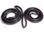 Rear Molded Door Seals.  For 4-door sedan.  Pair R&L