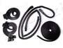 Basic Kit, for 2-Door Hardtop.  Door (LM 16-JO) Roof Rail (RR 5020-M) Trunk (MW00101), Seals.