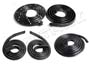 Basic Kit for 2-Door Hardtop.  Door (LM 21), Roof Rail (RR 8120) and Trunk (TK 46-18) Seals.