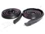 Molded Roof Rail Seals, for 2-Door Hardtop without Post.  Pair R&L