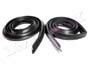 Molded Roof Rail Seals, for 2-Door Sport Hardtop.  Pair R&L