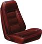 Front Bucket Seat Upholstery (Pair), 1973-75 Firebird Deluxe