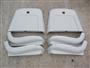 Bucket Seat Back Panels and Bottom Panels, 6 Pc Set, Assembled, 1969-72 GM, 1969-71 Nova, Premium Set