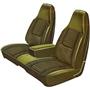Front Split Bench Seat Upholstery With Center Armrest - Cloth Style - 1971 Charger 500
