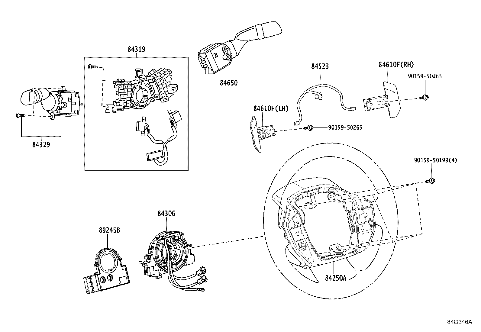 Diagram SWITCH & RELAY & COMPUTER for your 2024 Subaru Solterra  Limited 