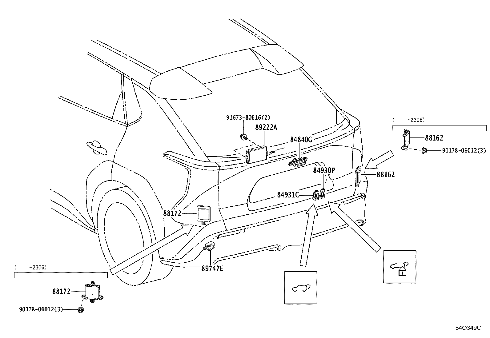 Diagram SWITCH & RELAY & COMPUTER for your 2024 Subaru Solterra  Limited 