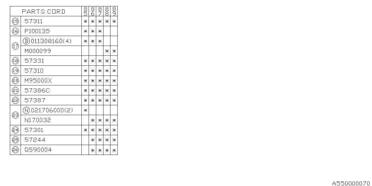 FRONT HOOD & FRONT HOOD LOCK Diagram