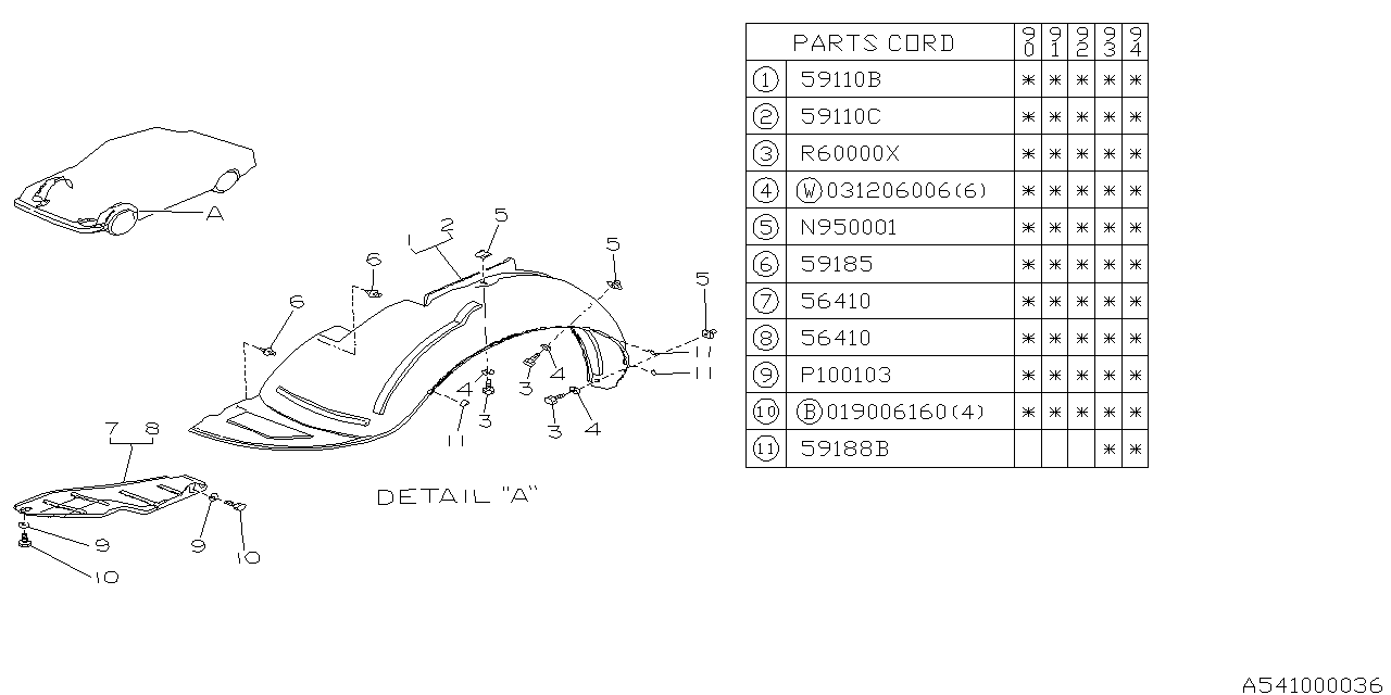 MUDGUARD Diagram