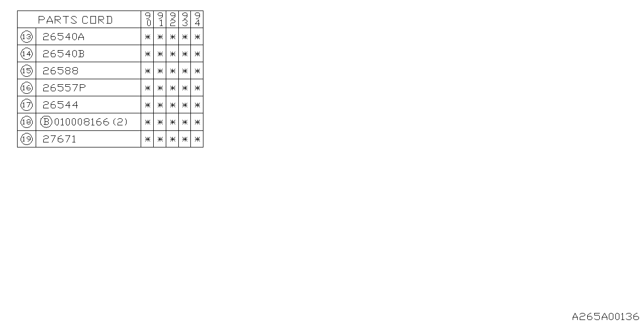 BRAKE PIPING Diagram