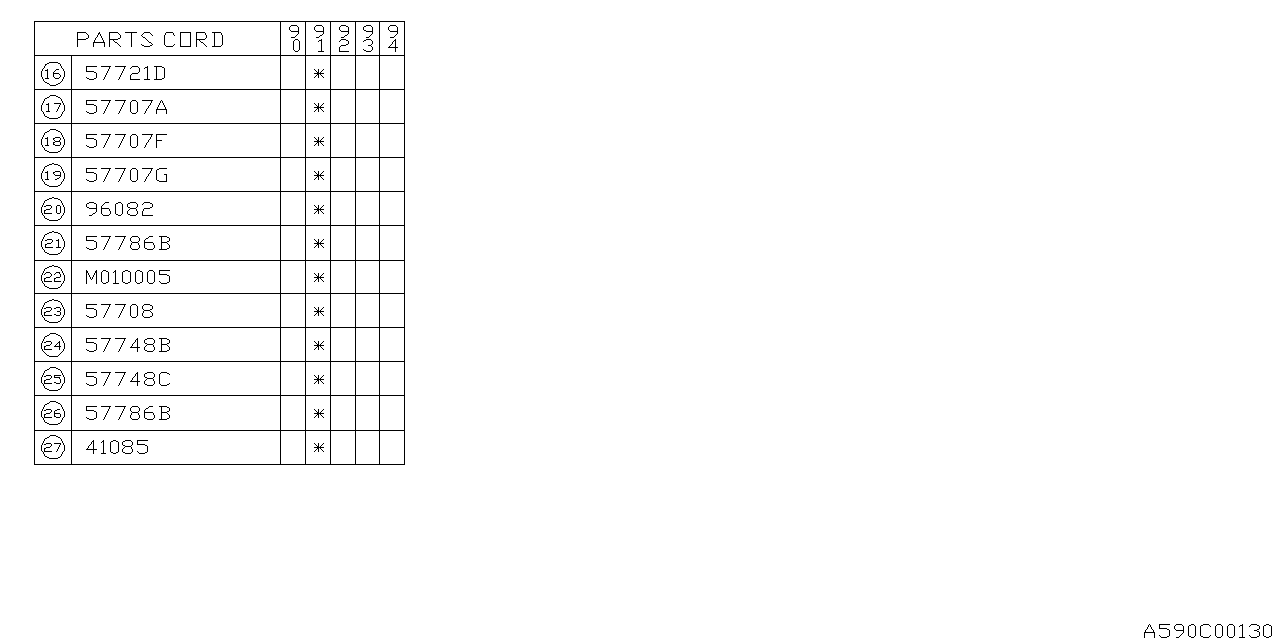 Diagram FRONT BUMPER for your 2008 Subaru Outback   