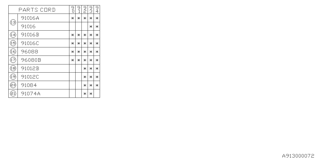 Diagram PROTECTOR for your 2015 Subaru Forester  Limited 