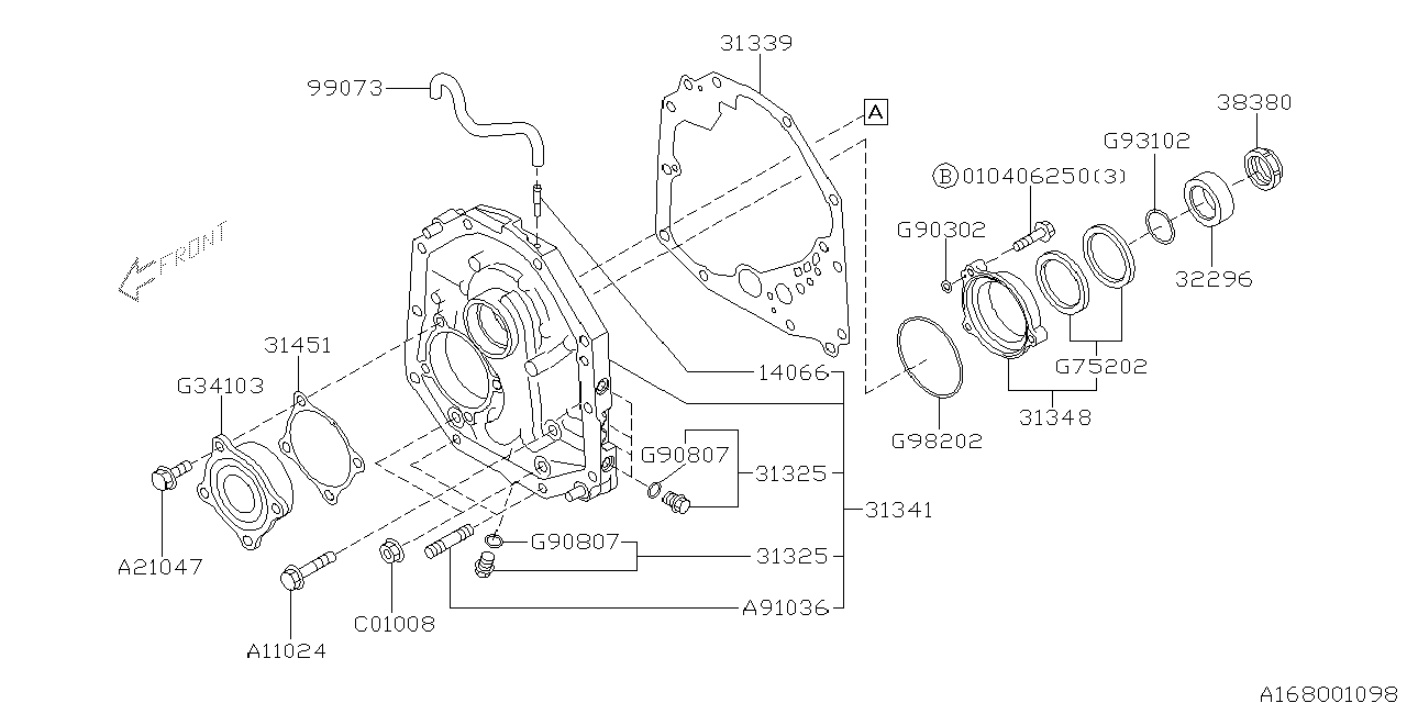 AT,OIL PUMP Diagram