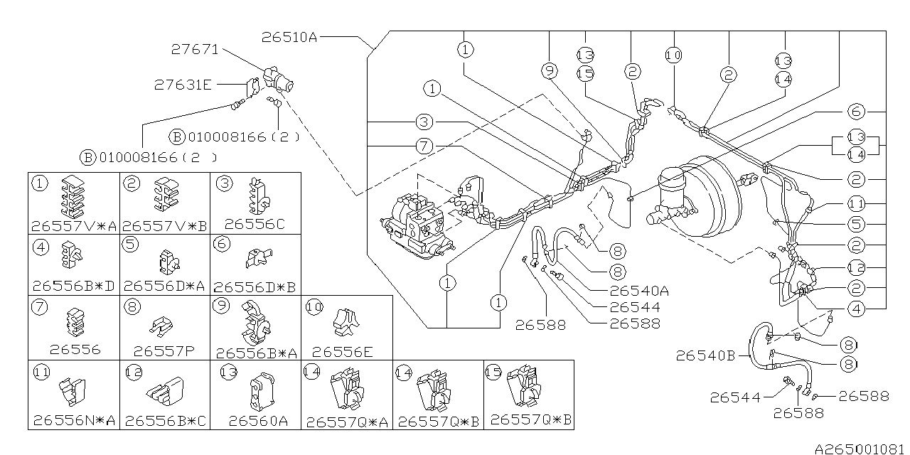 BRAKE PIPING Diagram