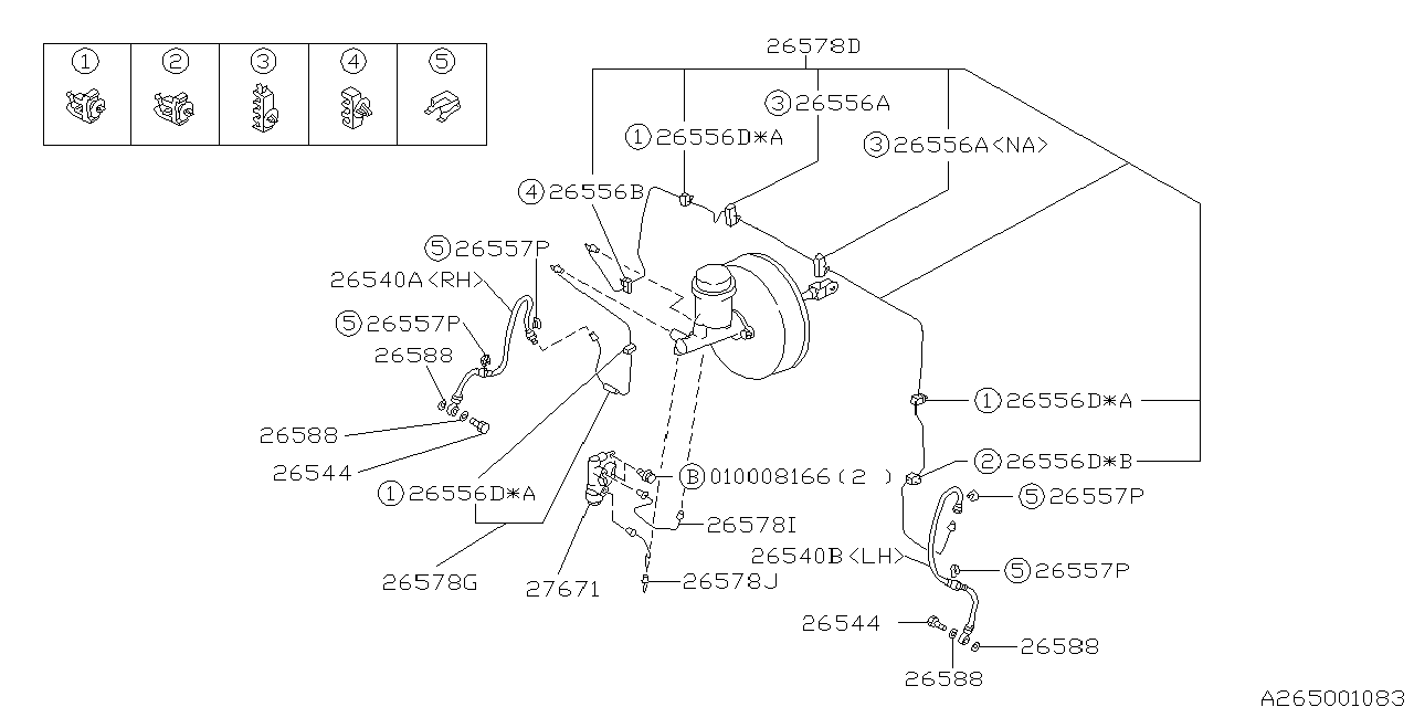 BRAKE PIPING Diagram