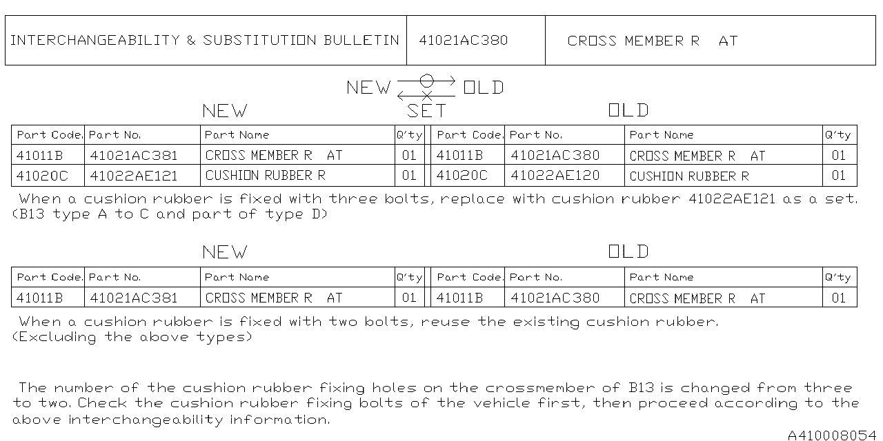 Diagram ENGINE MOUNTING for your 1997 Subaru Legacy 2.5L AT 4WD SUS Sedan 