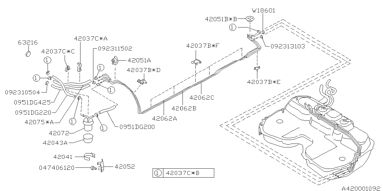 FUEL PIPING Diagram