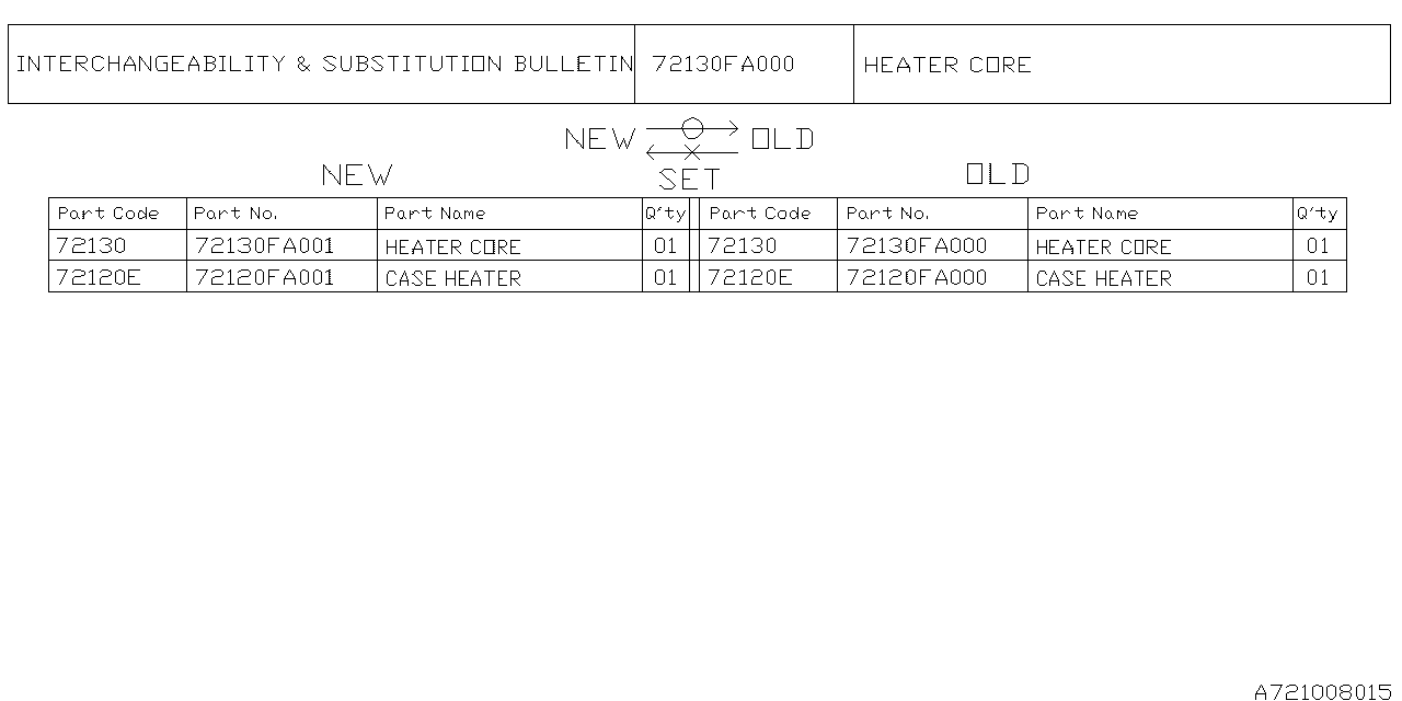 Diagram HEATER UNIT for your 2012 Subaru Outback   