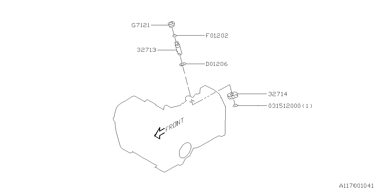 MT, SPEEDOMETER GEAR Diagram