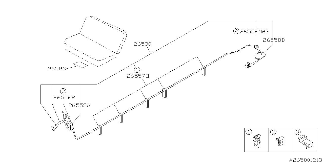 Diagram BRAKE PIPING for your 2014 Subaru Impreza   