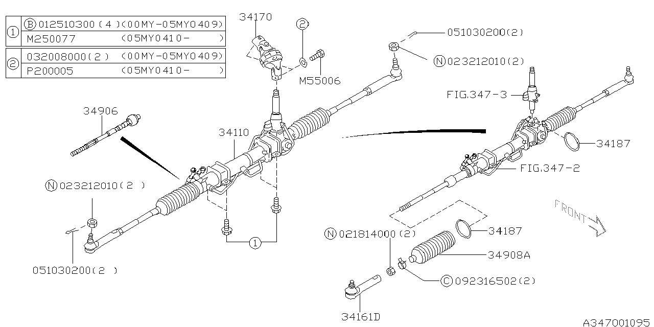 Diagram POWER STEERING GEAR BOX for your 2016 Subaru BRZ  HIGH 