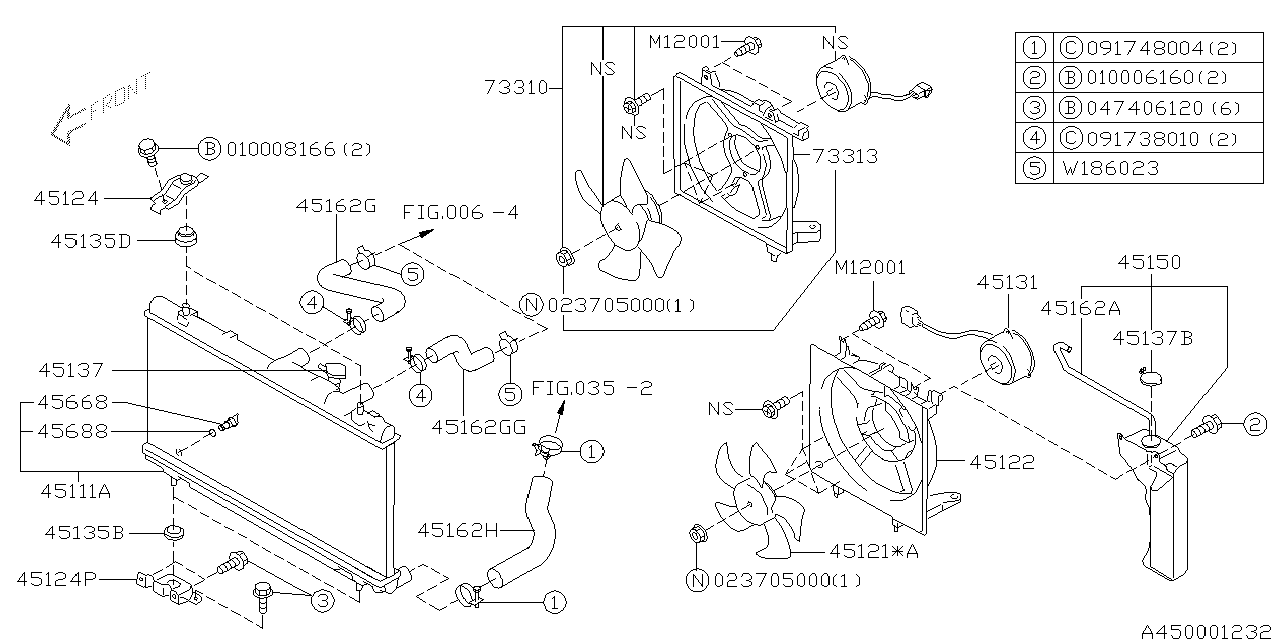 Diagram ENGINE COOLING for your 2018 Subaru Crosstrek   