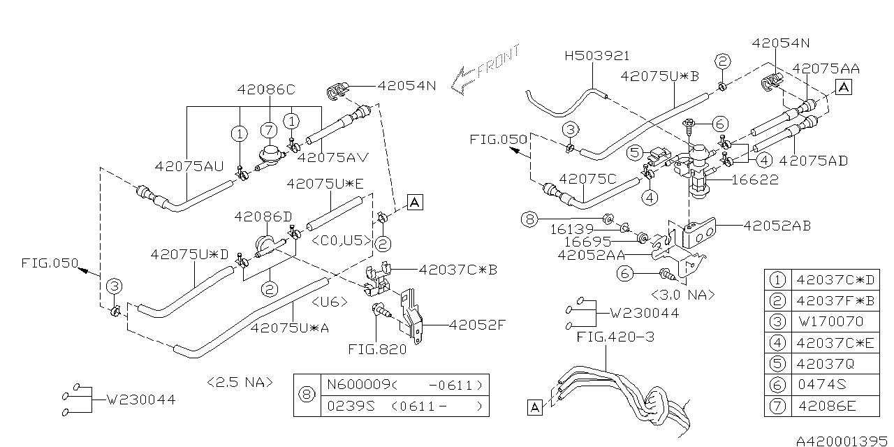 FUEL PIPING Diagram