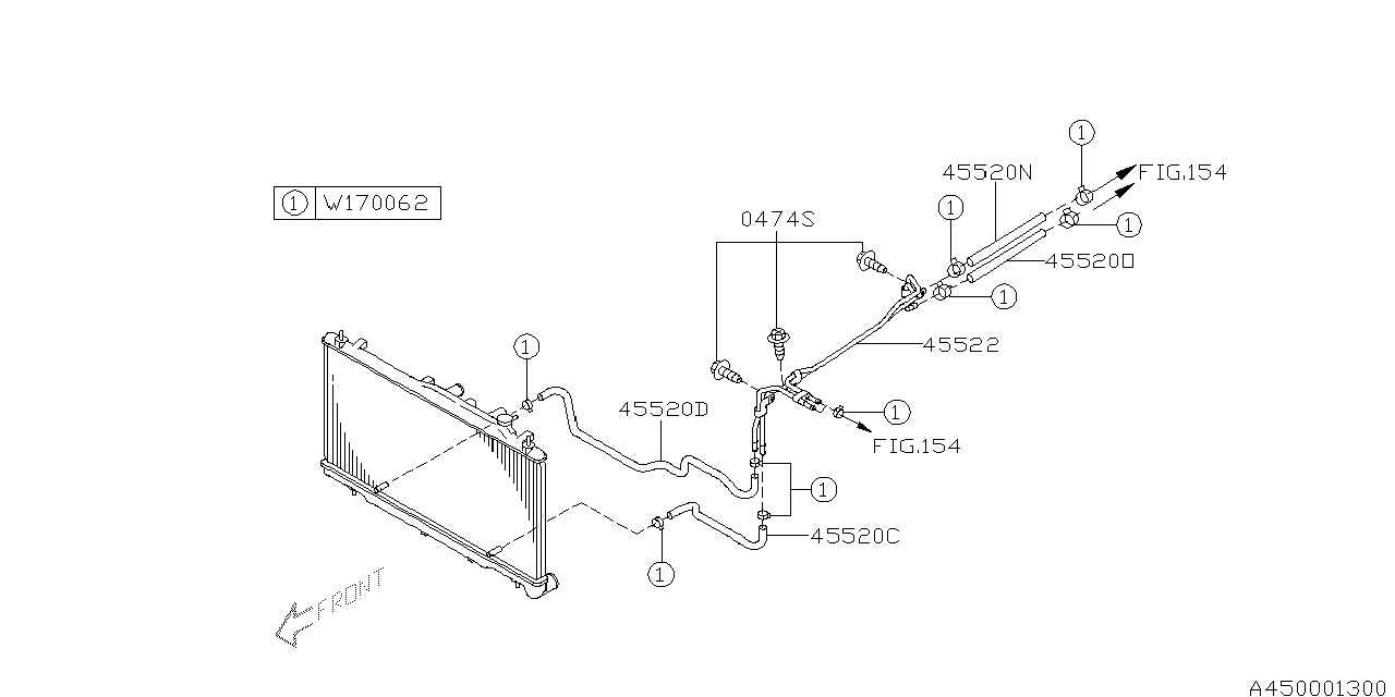 Diagram ENGINE COOLING for your 2023 Subaru Crosstrek 2.0L CVT Limited w/EyeSight 