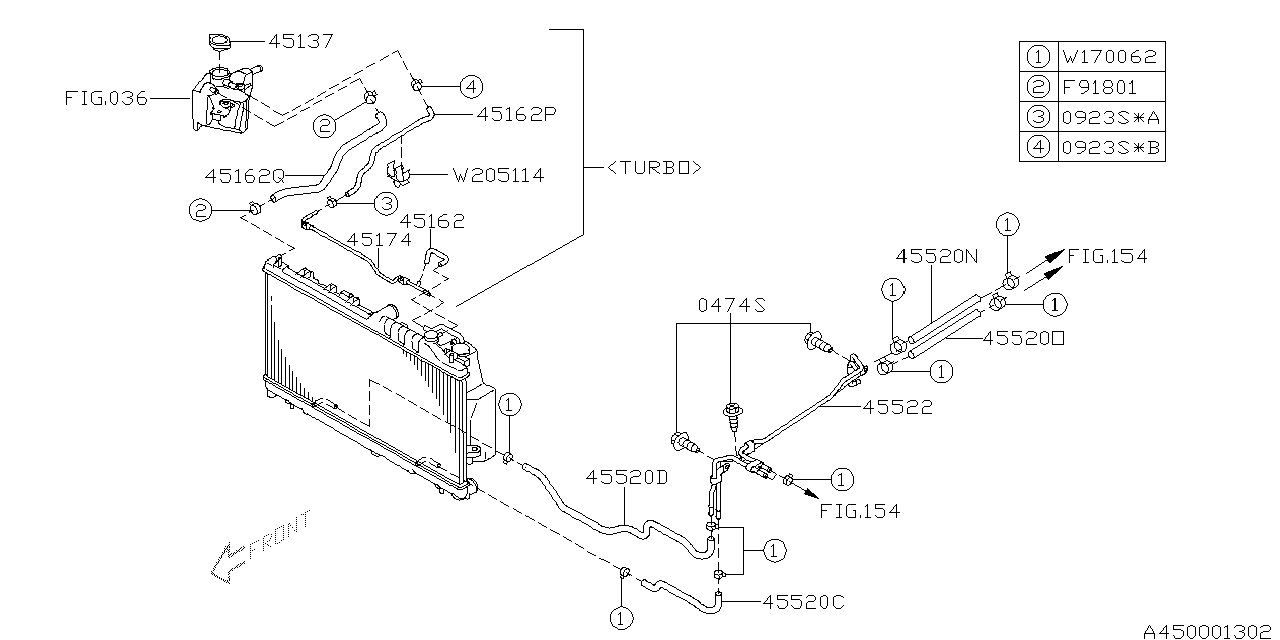 Diagram ENGINE COOLING for your 2008 Subaru Legacy   