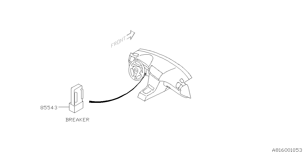 Diagram POWER WINDOW EQUIPMENT for your Subaru Legacy  