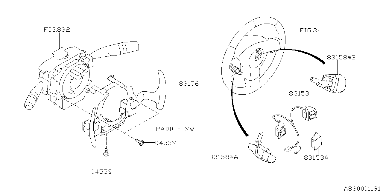 SWITCH (INSTRUMENTPANEL) Diagram