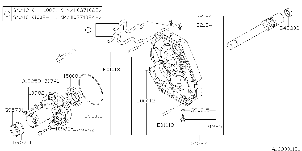 AT,OIL PUMP Diagram