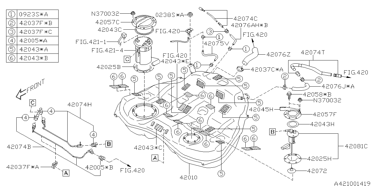 FUEL TANK Diagram