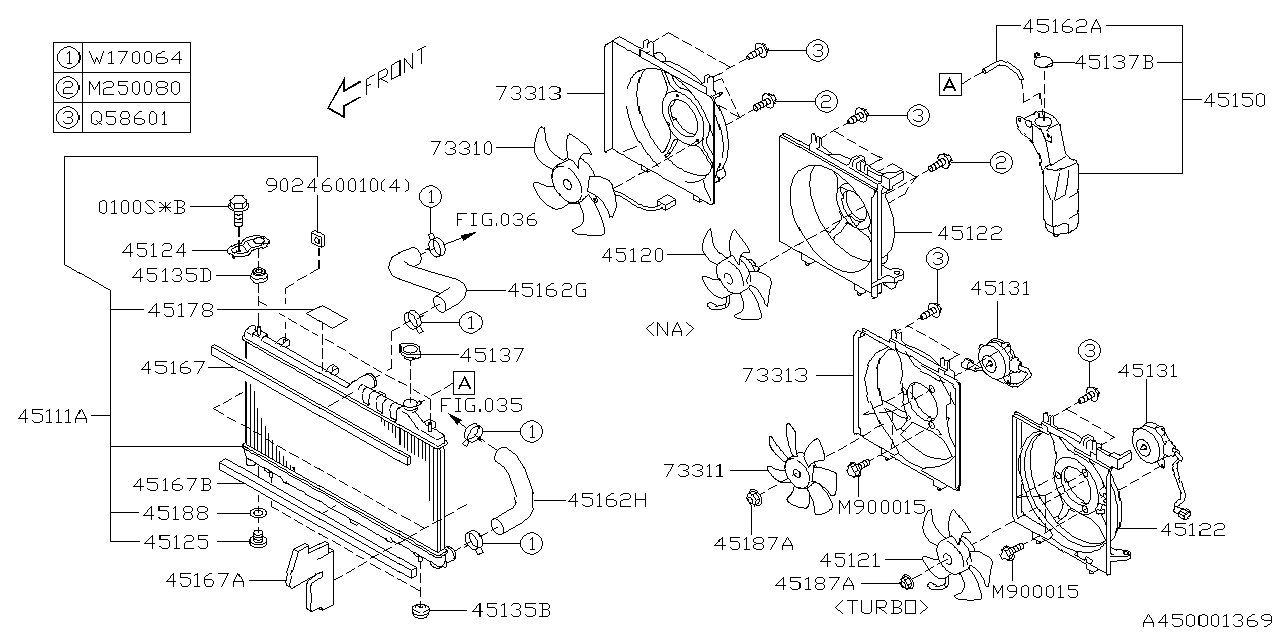 Diagram ENGINE COOLING for your 2011 Subaru Outback  Premium 