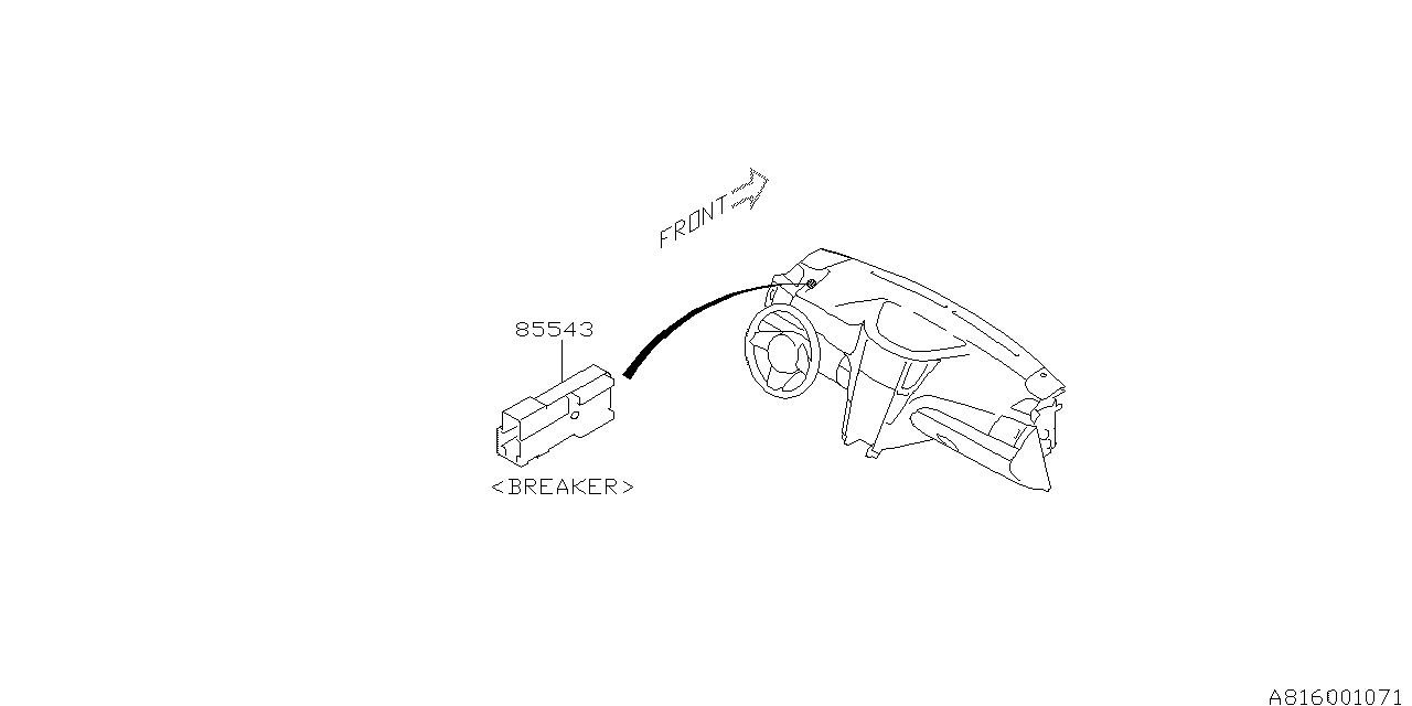 Diagram POWER WINDOW EQUIPMENT for your Subaru Legacy  