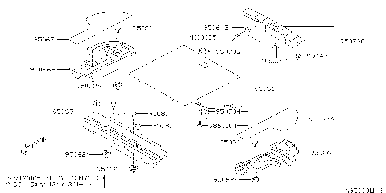 Diagram MAT for your 2008 Subaru Legacy   