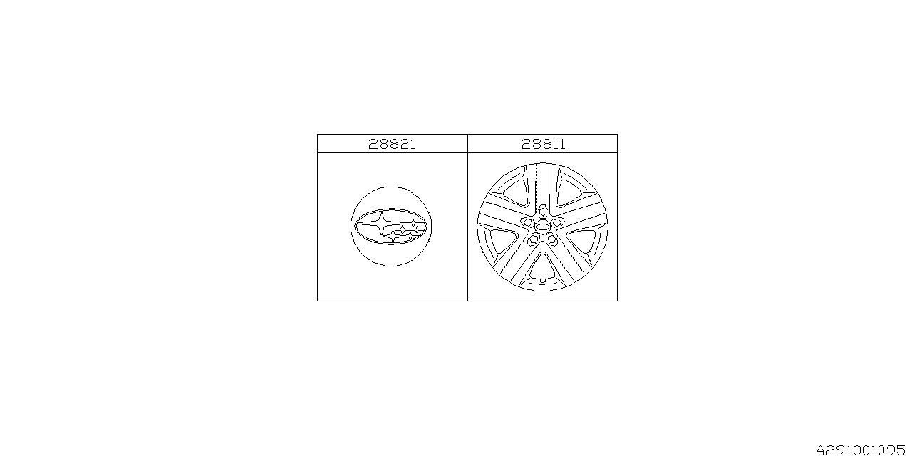 Full size assembly image of WHEEL CAP (1/1)