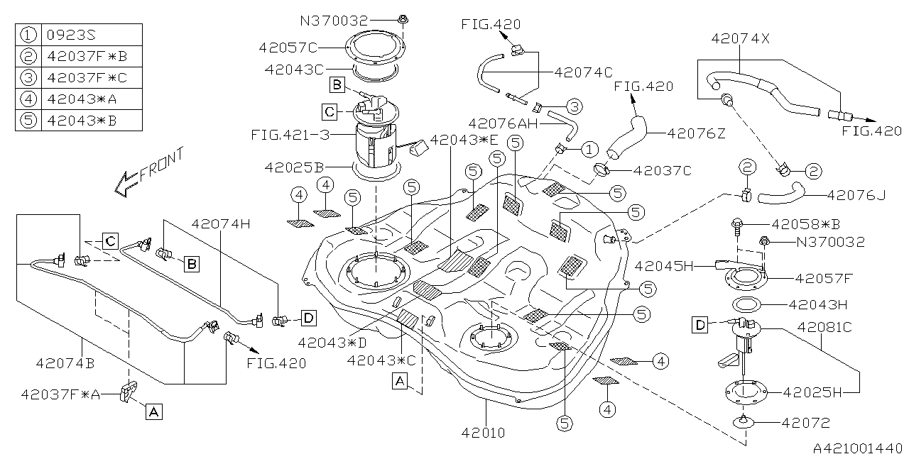 FUEL TANK Diagram