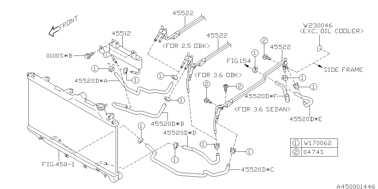 Diagram ENGINE COOLING for your 2016 Subaru Outback   