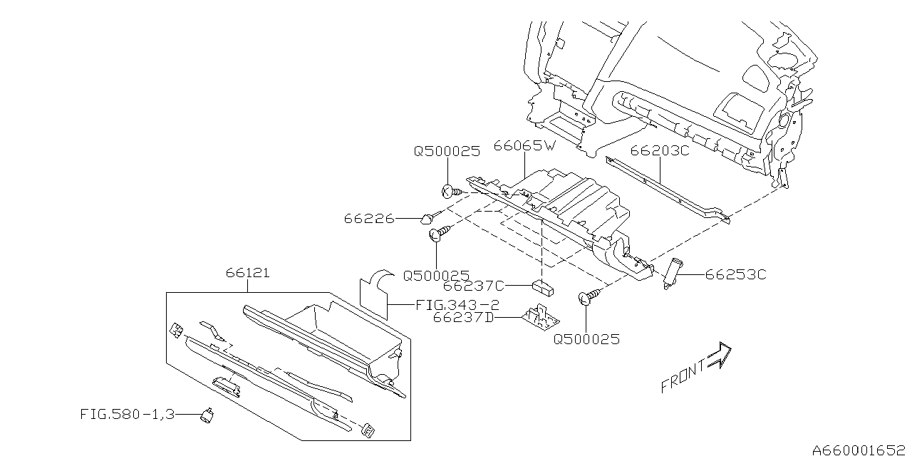 Diagram INSTRUMENT PANEL for your 2019 Subaru Outback   