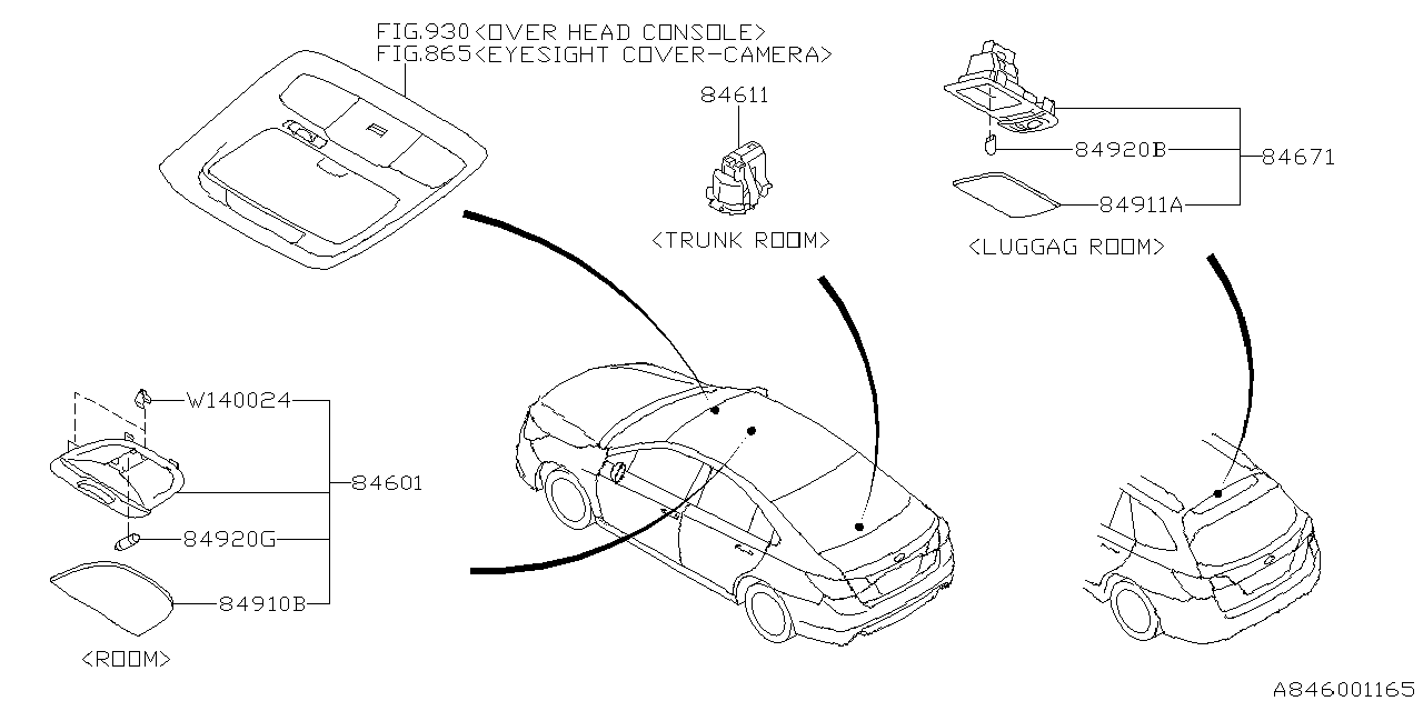 Diagram LAMP (ROOM) for your Volkswagen