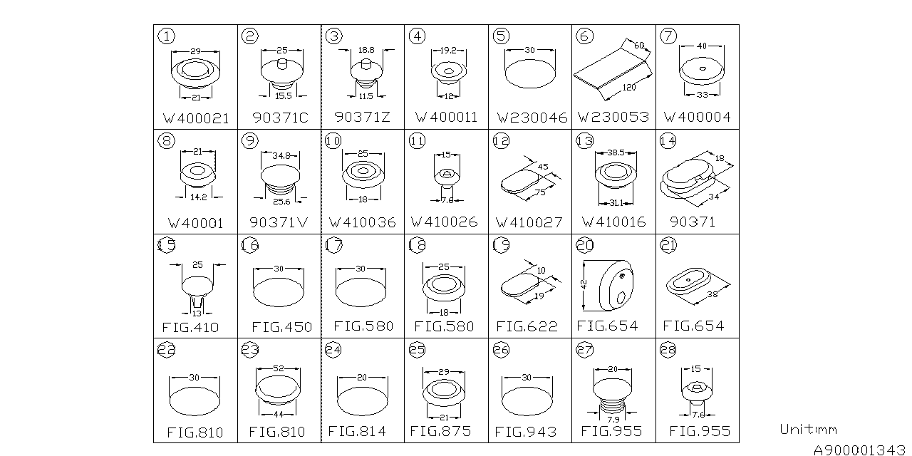 Diagram PLUG for your 2019 Subaru Outback   