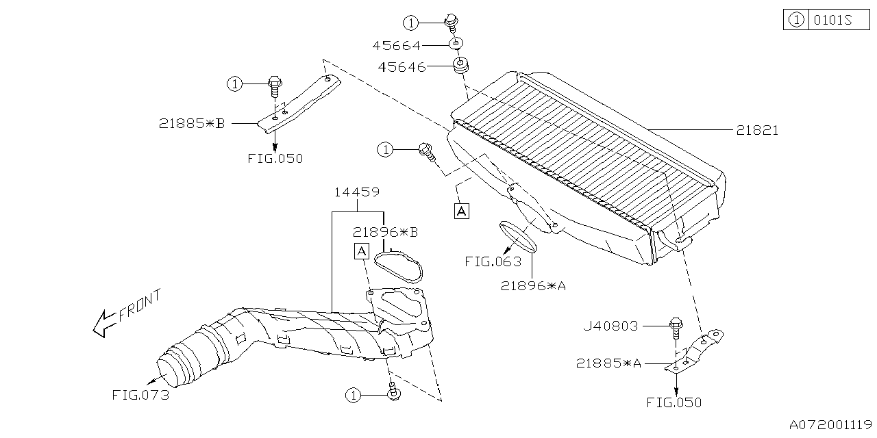 Diagram INTER COOLER for your 2018 Subaru Impreza  Sport Sedan 