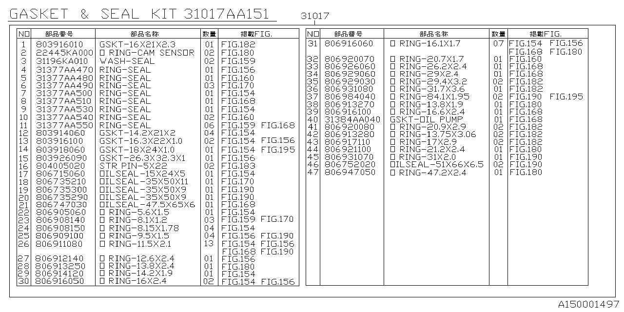 Full size assembly image of AT, TRANSMISSION ASSEMBLY (1/1)