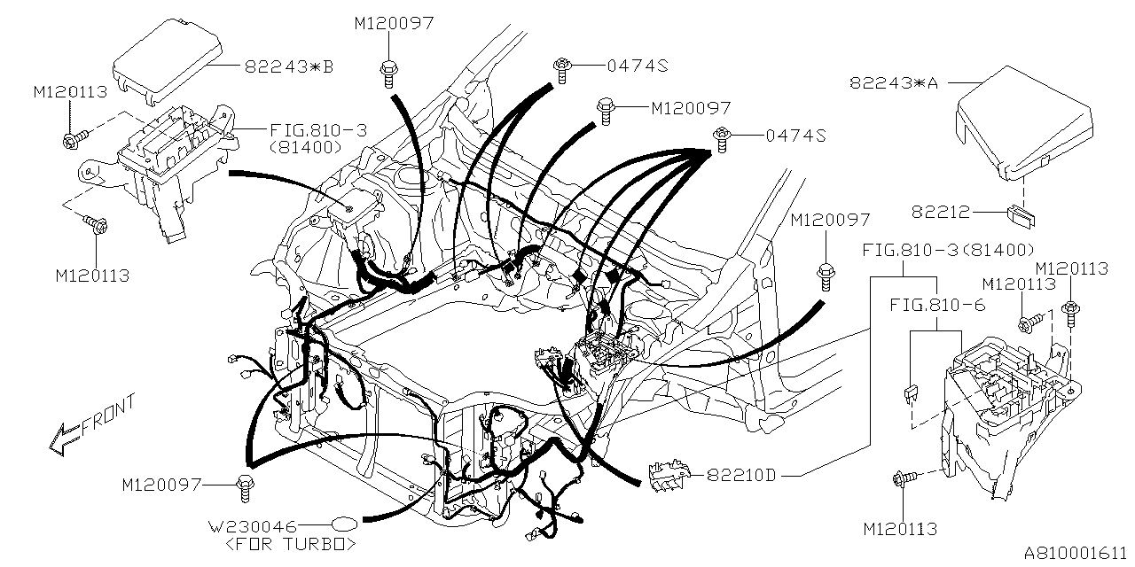 Diagram WIRING HARNESS (MAIN) for your 2017 Subaru BRZ   