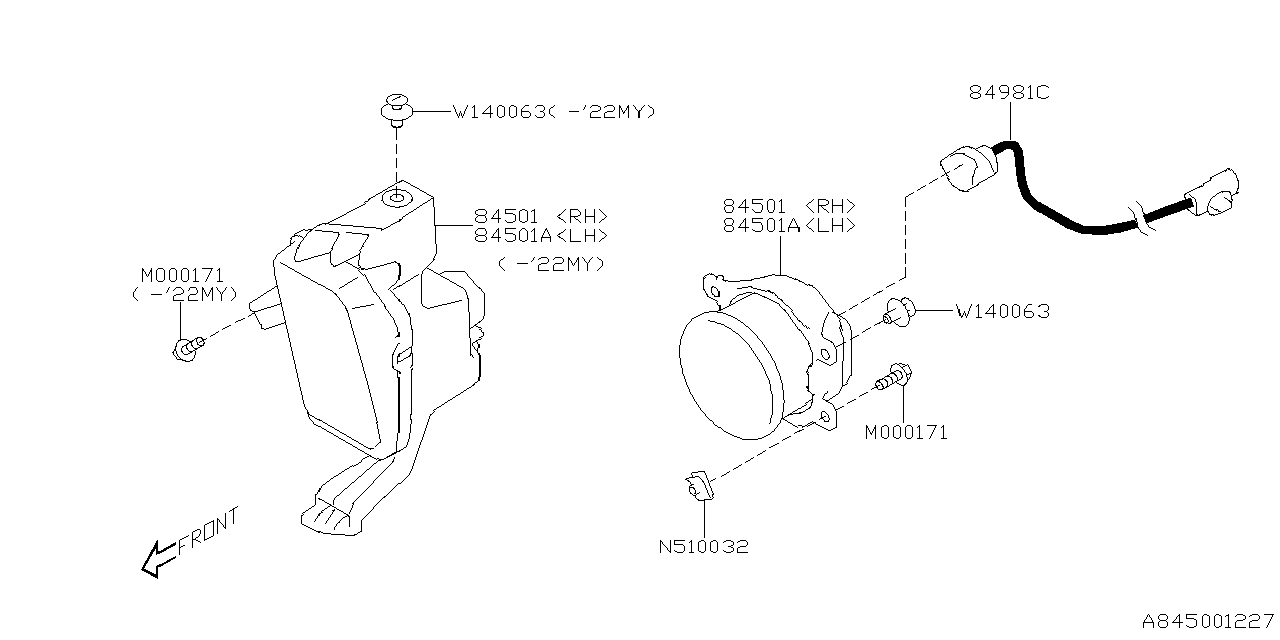 Diagram LAMP (FOG) for your 2014 Subaru Impreza  Sport Limited Wagon 