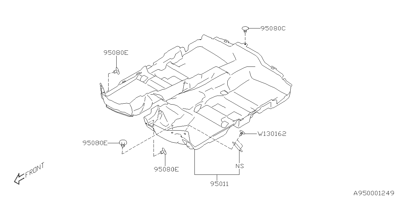 Diagram MAT for your 2005 Subaru Legacy   