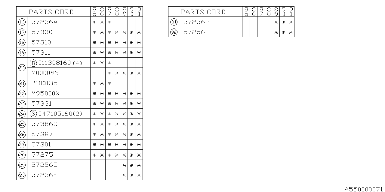 FRONT HOOD & FRONT HOOD LOCK Diagram