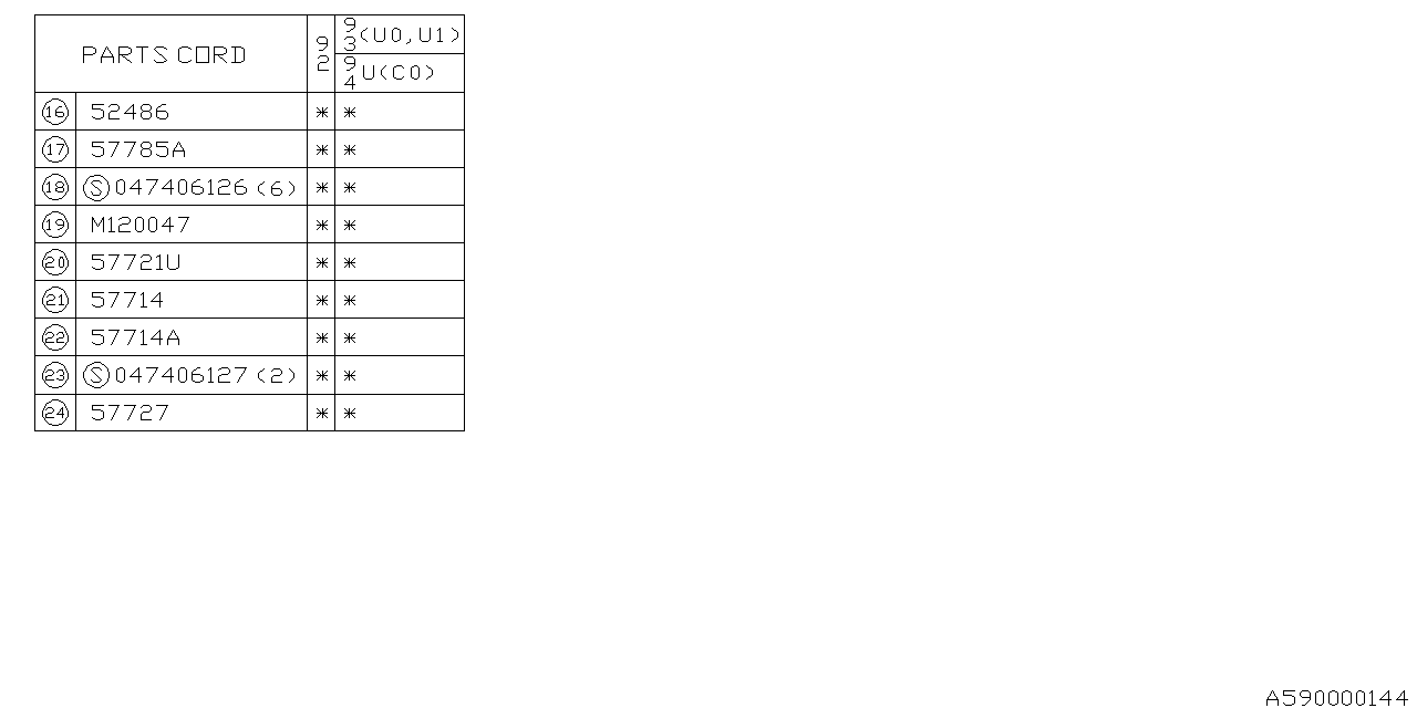 Diagram FRONT BUMPER for your 2014 Subaru BRZ  Premium 