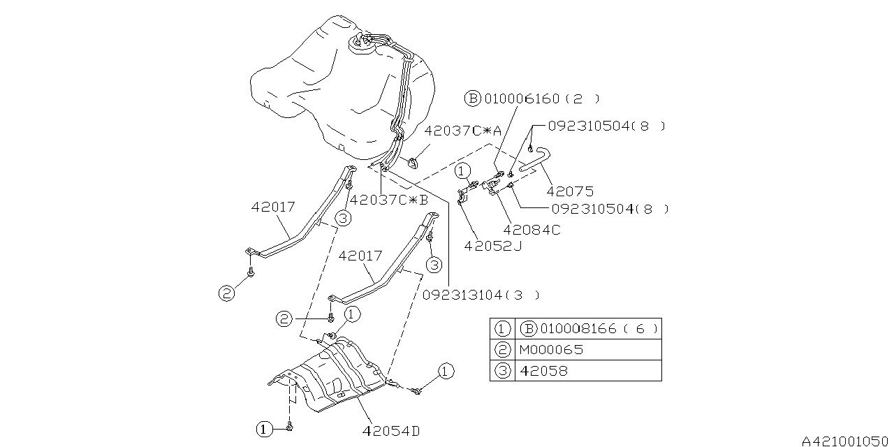 Diagram FUEL TANK for your 2012 Subaru WRX Sport SEDAN  